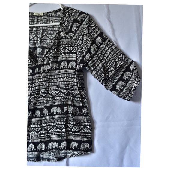 Elephant print blouse - Picture 6 of 10